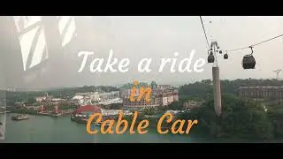 Singapore cable car ride