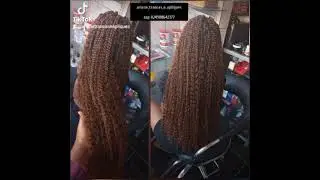 Goodess braids volumoso (cabelo no meio e pontas das tran&ccedil;as)🥰