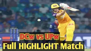 DCW vs UPW highlight match । up W vs dc W  full Highlight match 2026
