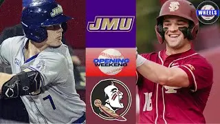 JMU vs #16 Florida State | Game 2 | 2026 College Baseball Highlights