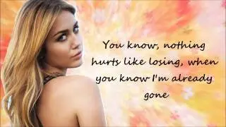 Miley Cyrus The Driveway [Lyrics On Screen]