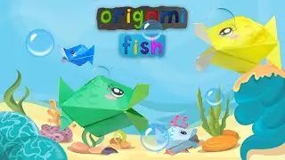 Origami Talking Fish | How to make paper 3D fish