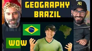 Geography Now! Brazil -  ITALIANS REACTING 🇮🇹