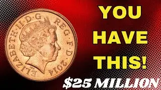 2014 UK Queen Elizabeth II One Penny Coin Rarity & Hidden Secrets!
