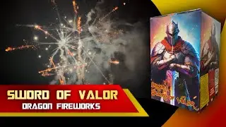 SWORD OF VALOR 16 SHOTS BY DRAGON FIREWORKS