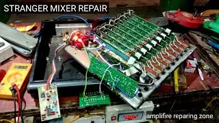 stranger mixer repair. echo fault repair