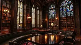 1 Hour Classical Piano Study Music 📚 Ivy League Library Ambience | Deep Focus & Reading