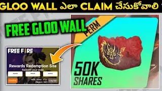 red gloo wall skin free in telugu redeem code red gloo wall and bundle free in telugu