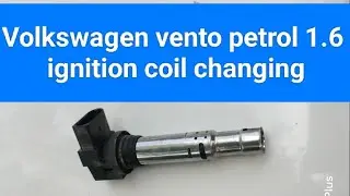 How to #volkswagen #car #vento 1.6 #petrol ignition coil changing #aurangabad 