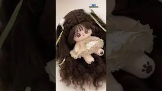 Enchanting day with our princess 20cm cotton doll's charm.