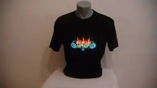 Led T-shirt Hip Hop
