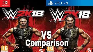 WWE 2k18 Nintendo Switch против PS4