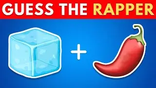 Guess The Rapper by Emoji | Music Quiz 🎵