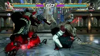 TEKKEN&trade;7 Jack 7 vs Devil Jin