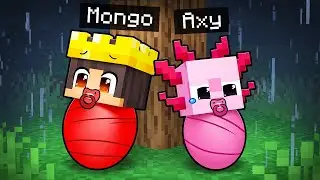 Baby Mongo and Axy Were Left ALONE FOREVER in Minecraft!