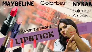 ನೀವು KISSPROOF ಲಿಪ್ಸ್ಟಿಕ್ ಕೇಳಿದಿರಾ|Maybeline|Colorbar|Lakme|Nykaa|Affordable Lipsticks|AkshathaJain