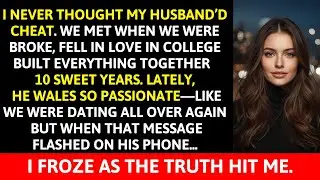 10 Sweet Years. I Never Thought My Husband Would Cheat—Until One Text Message… Tore Everything Apart