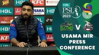 Usama Mir Press Conference | HBL PSL 8