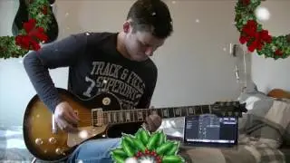 Jingle bells (rock version) guitar cover HQ/HD (Guga Stuart)