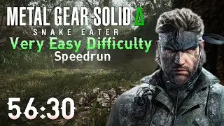 (56:30) Metal Gear Solid Delta | Very Easy Speedrun | PS5 (w/airskip)