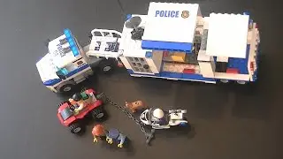 How to build lego city police 60139 mobile command center