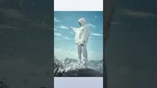 It was very cold 🥶 #photoshoot #waves #sea #splash