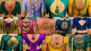 🎉25+ Latest Blouse Back Nack Designs |New Blouse Design 2025 /Blouse Designs 2025 #blousedesign2025 