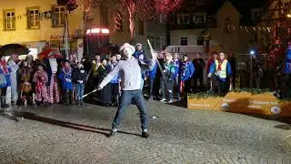 Adam beim Narrentreffen in Pfullendorf 2020 2. Video