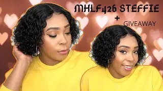 Bobbi Boss 100% Human Hair Lace Front Wig - MHLF426 STEFFIE +GIVEAWAY --/WIGTYPES.COM