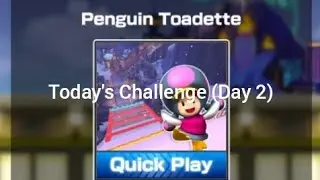 [Day 16] Penguin Toadette races in Merry Mountain T