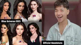 MISS UNIVERSE 2025 | Official Headshots | Jeevan REACTION | TOP Favorites Headshots!!!