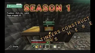 Episode 9!! The craft with a twist🌪️ Learning Tinkers Construct