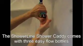 The ShowerLine Shower Caddy -- The World's Most Portable Shower Caddy