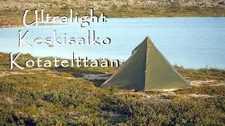 Ultralight keskisalko kotatelttaan