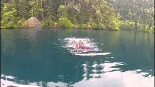 Shore based rescue swimmer