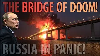 Massive Explosion Rocks Crimea Bridge &mdash; Russia in Total Shock!