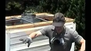 Rain Pan installation - Chimney Service Company