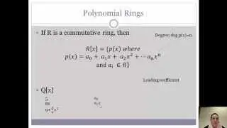 The Algebra of Polynomial Rings