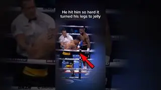 Brutal Punch Turns His Legs Jelly! #Boxing