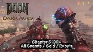 DOOM: The Dark Ages Chapter 5 | All Secrets / Collectibles / Gold