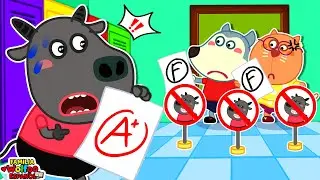 Familia Wolfoo Español | Una lección importante que se aprende en la escuela 🕵️ Dibujos Animados