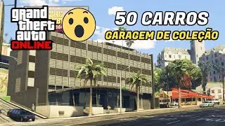 Garagem de cole&ccedil;&atilde;o com 50 carros RAROS no GTA ONLINE