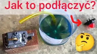 Jak podłączyć gaźnik w kosie pilarce z pompką Stihl Husqvarna  demon NAC hecht echo