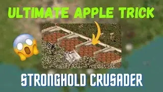 Stronghold Crusader: Ultimate Apple Trick(Bug)| Unlimited apples in Stronghold Crusader ~@CricVela