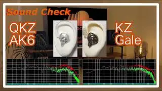 QKZ AK6 vs KZ Gale [IEMs Chinese Sound Comparison 中華イヤホン音比較]