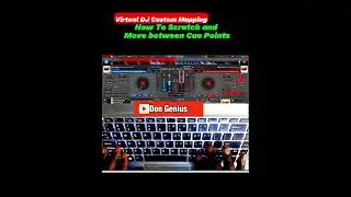 How To Scratch and Move between Cue Points (Best Dj Tutorial Video) #shortsfeed #short #shorts
