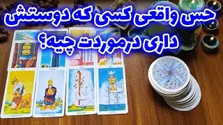 فال تاروت صدف - حس واقعی کسی که دوستش داری درموردت چیه؟