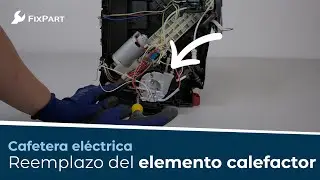 ¿Cómo reemplazo el elemento calefactor de mi cafetera eléctrica? - FixPart