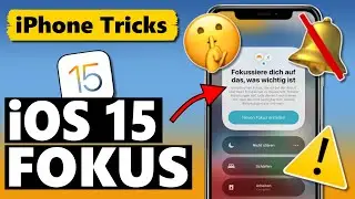 iOS 15 Fokus Modus - Alles was du wissen musst (Tipps & Automationen) 🤫🔕