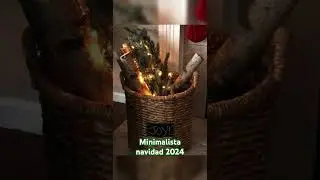 DIY minimalist Christmas decorations, decoraci&oacute;n navide&ntilde;a minimalista #navidad  #merrychristmas